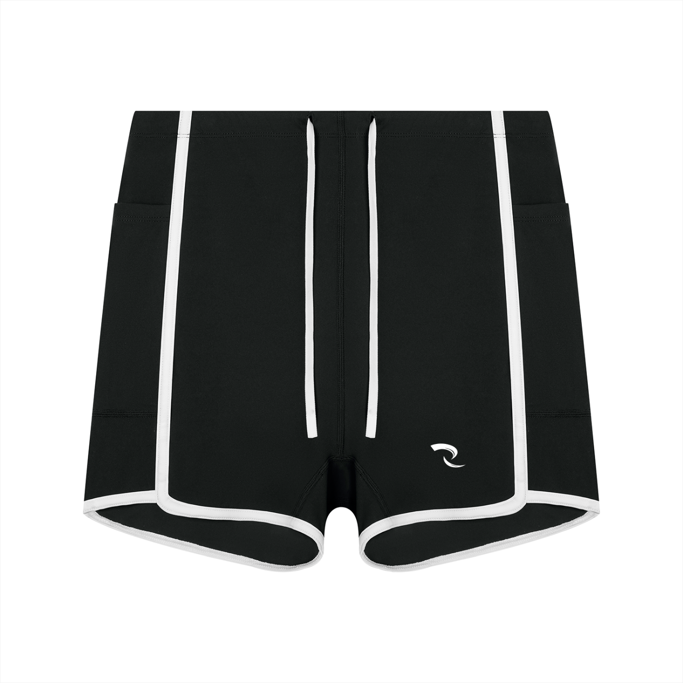 Women's High Rise Color Block Yoga Shorts
