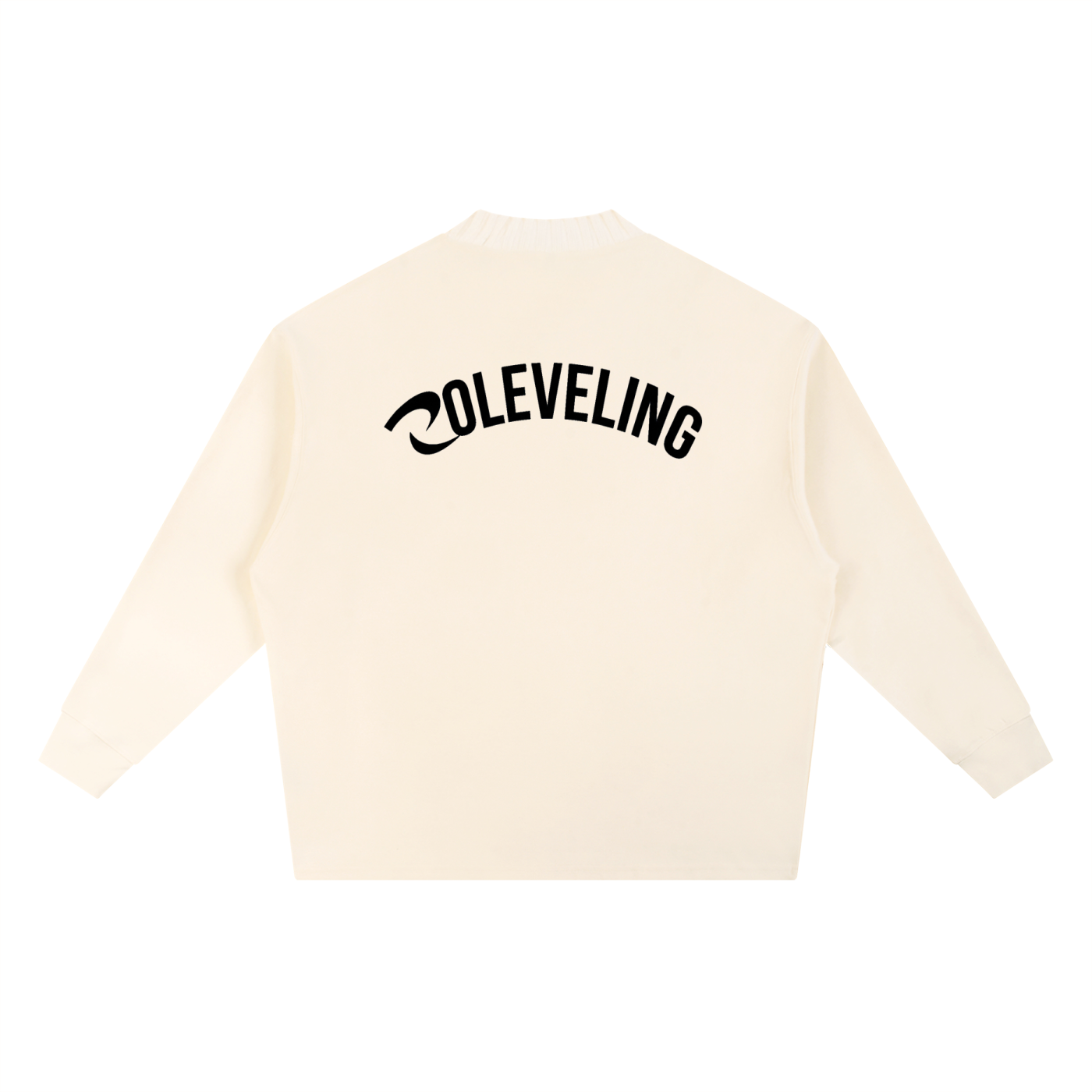 Knitted Round Neck Oversize Sweatshirt