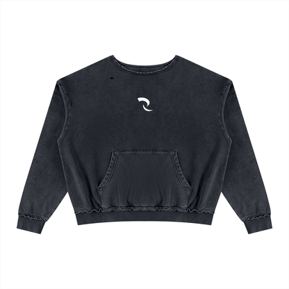 RLV - LEVEL 01/ Raw Edge Crewneck Sweatshirt