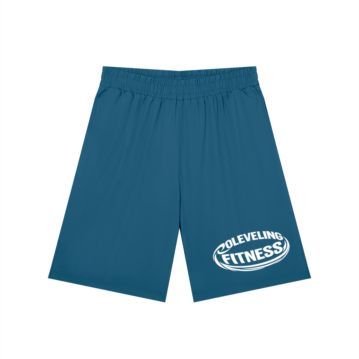 Men’s Solid Elastic Waist Shorts
