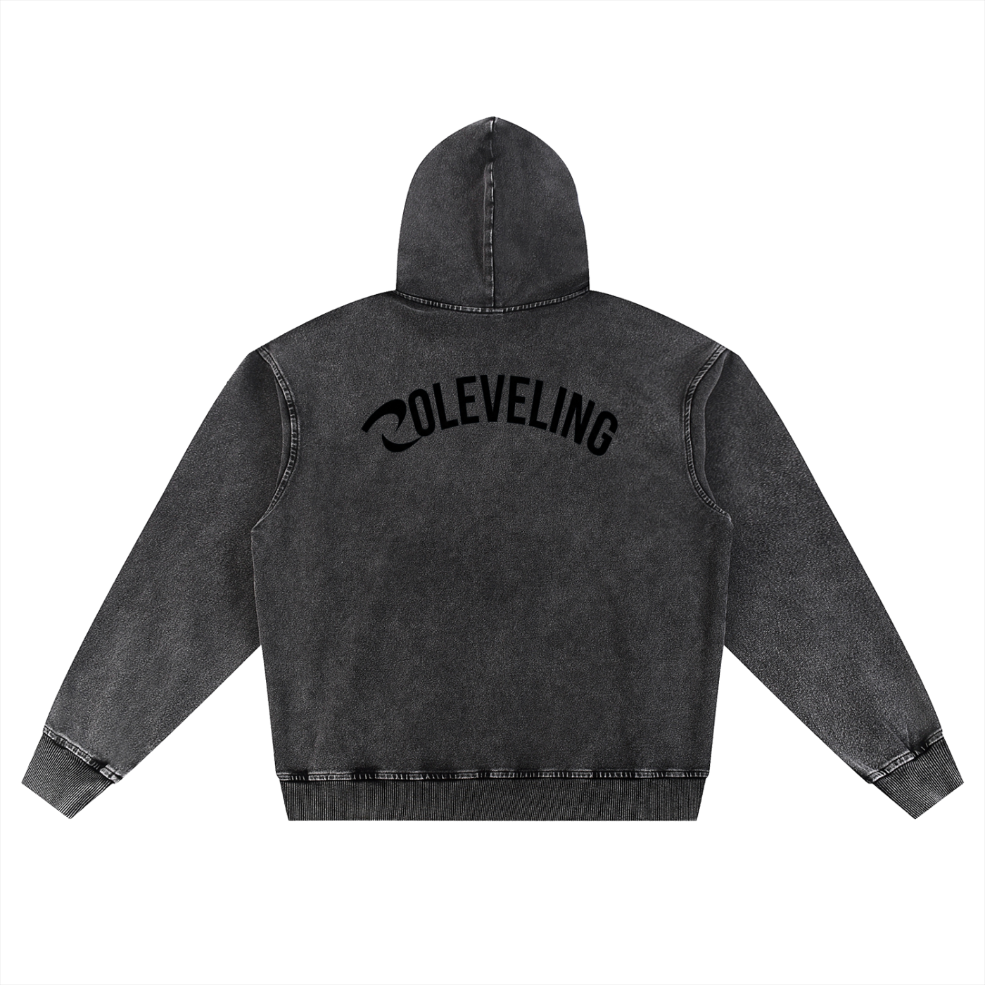 Snow Wash Oversized Hoodie