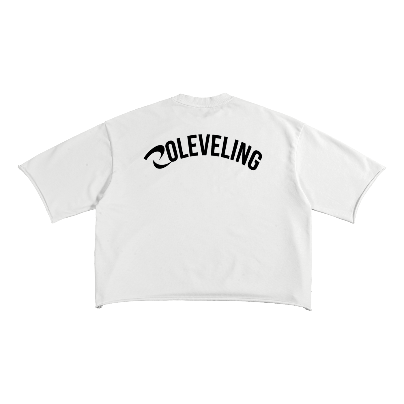 French Terry Raw Edge T-Shirt