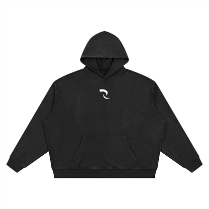 RLV-LEVEL 01/ Vintage Wash Waffle Boxy Hoodie