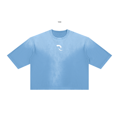 Unisex Vintage Wash Sunfade Boxy T-Shirt