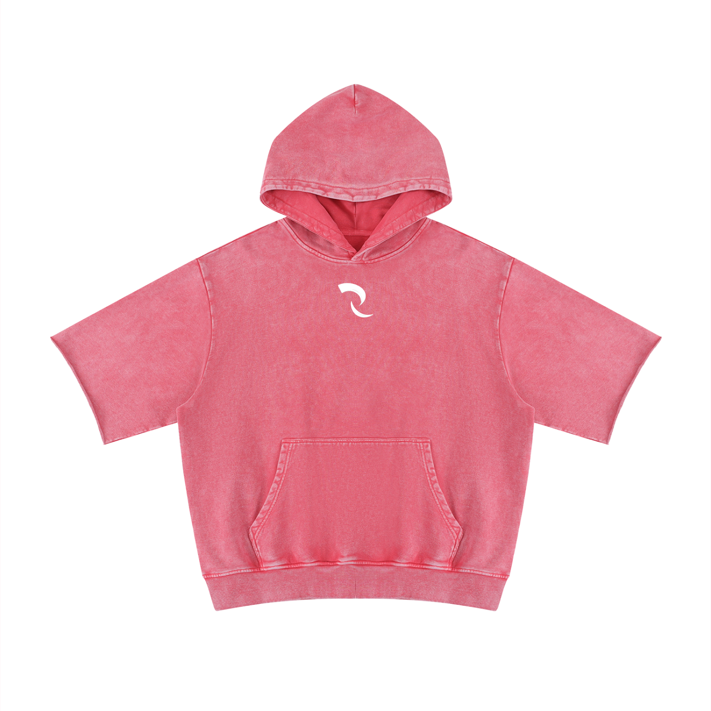 RLV-LEVEL 01/Mineral Wash Short Sleeve Hoodie