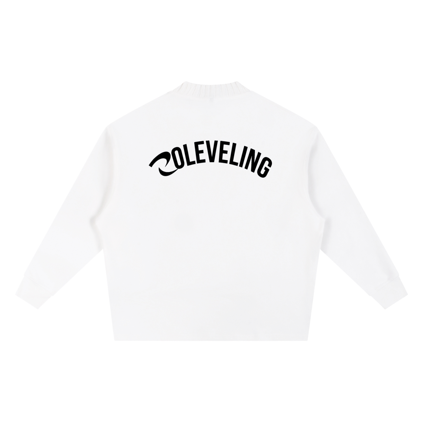 Knitted Round Neck Oversize Sweatshirt