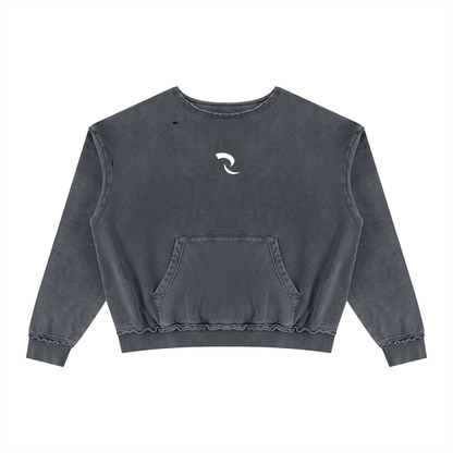 RLV - LEVEL 01/ Raw Edge Crewneck Sweatshirt